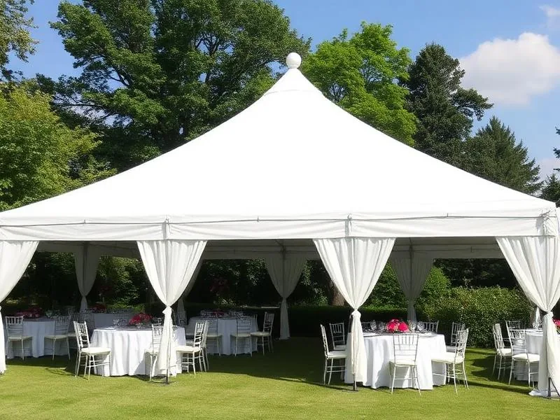 Event tent rentals